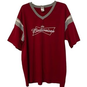 Vintage Budweiser Red Shirt